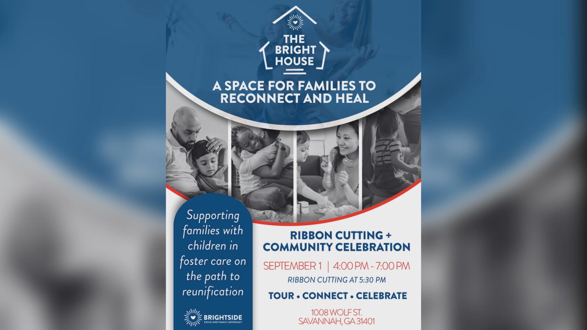 Brightside Child & Family Advocacy hosting open house, ribbon cutting for new Savannah location