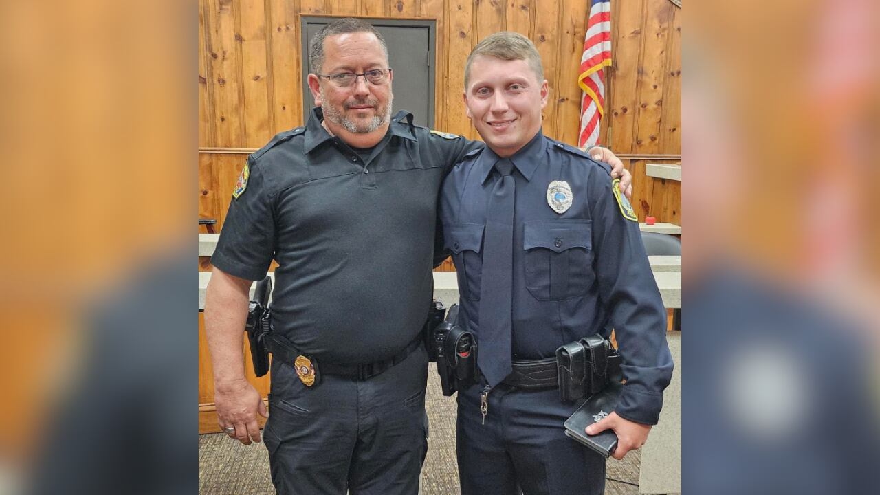 Photos of fallen Columbia police officer Chris DeLong provided by his family.