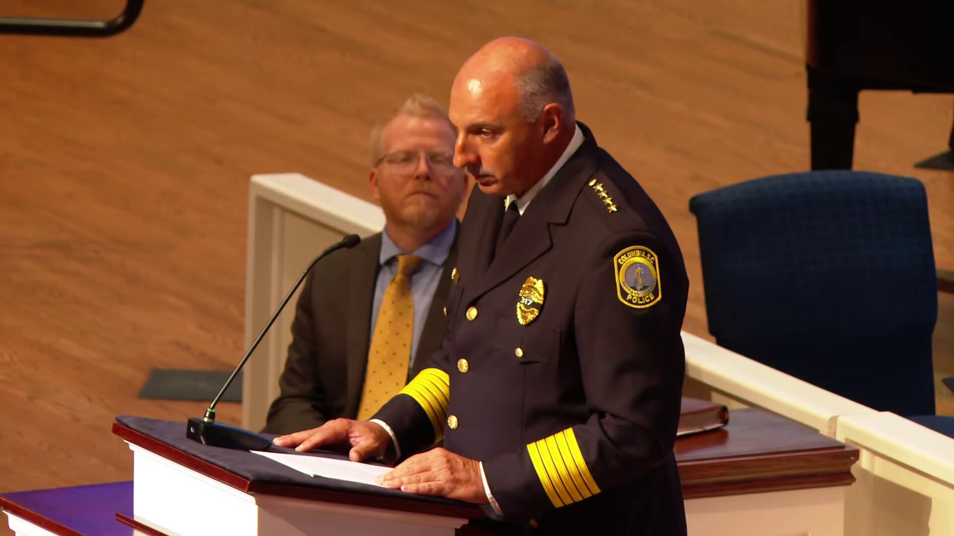 ‘His name will not be forgotten’: Midlands mourns, honors fallen Columbia police officer Chris DeLong