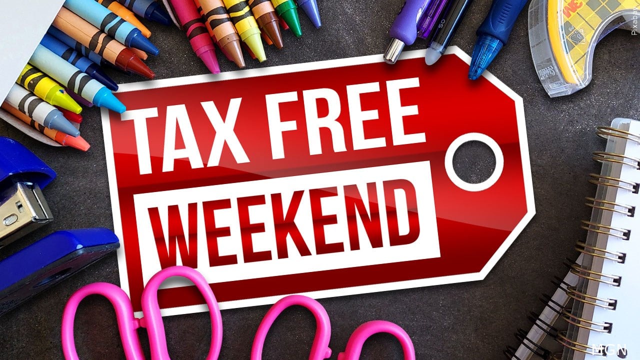 South Carolina’s tax-free weekend begins Friday