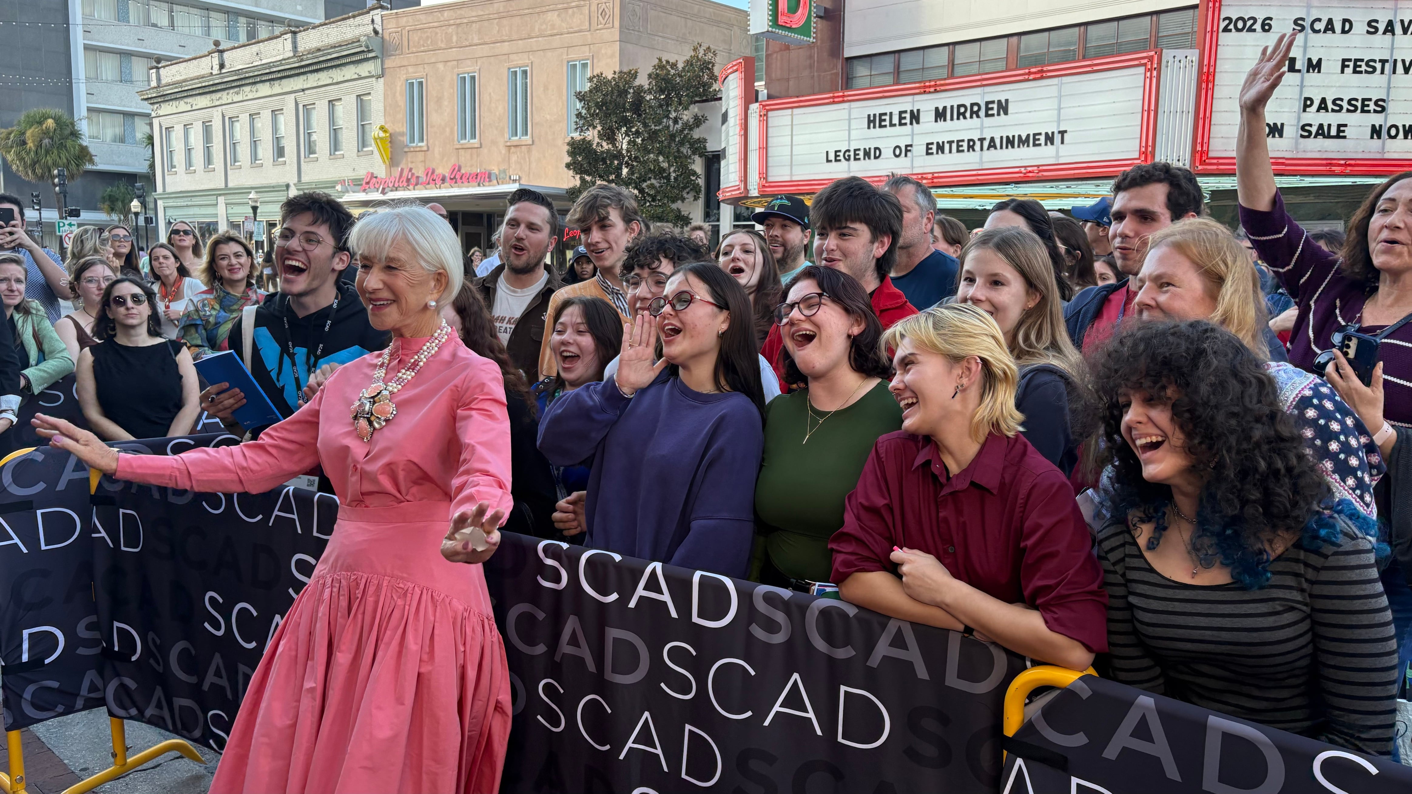 Helen Mirren receives Legend of Entertainment Award at SCAD Savannah Film Festival