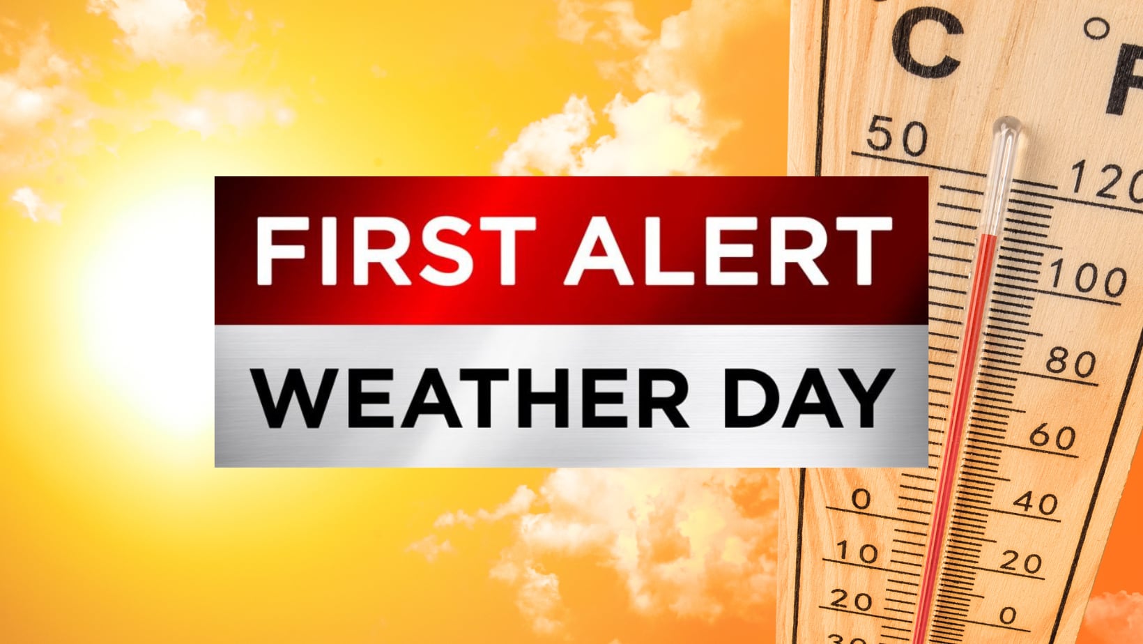 Dave Turley’s First Alert Weather forecast for Monday, August 31, 2026