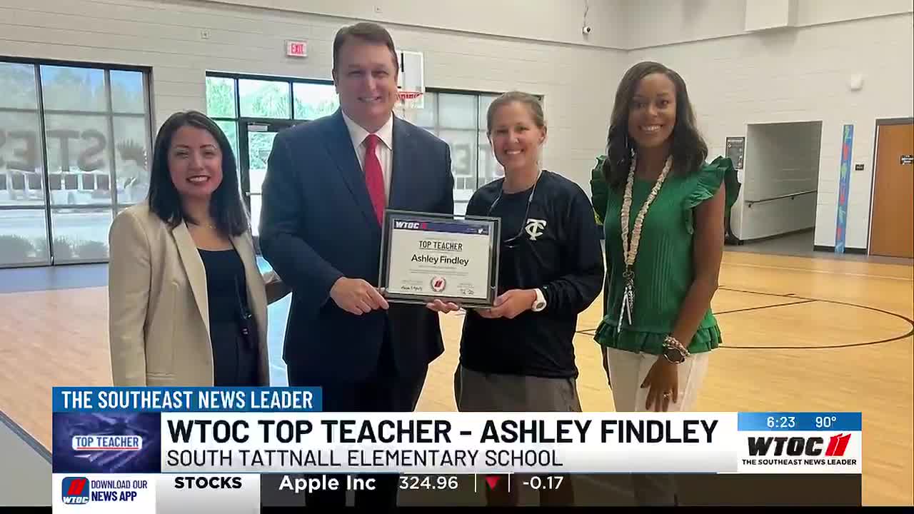 WTOC Top Teacher: Ashley Findley