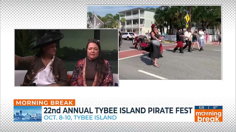 Oct. 8-10 on Tybee Island.