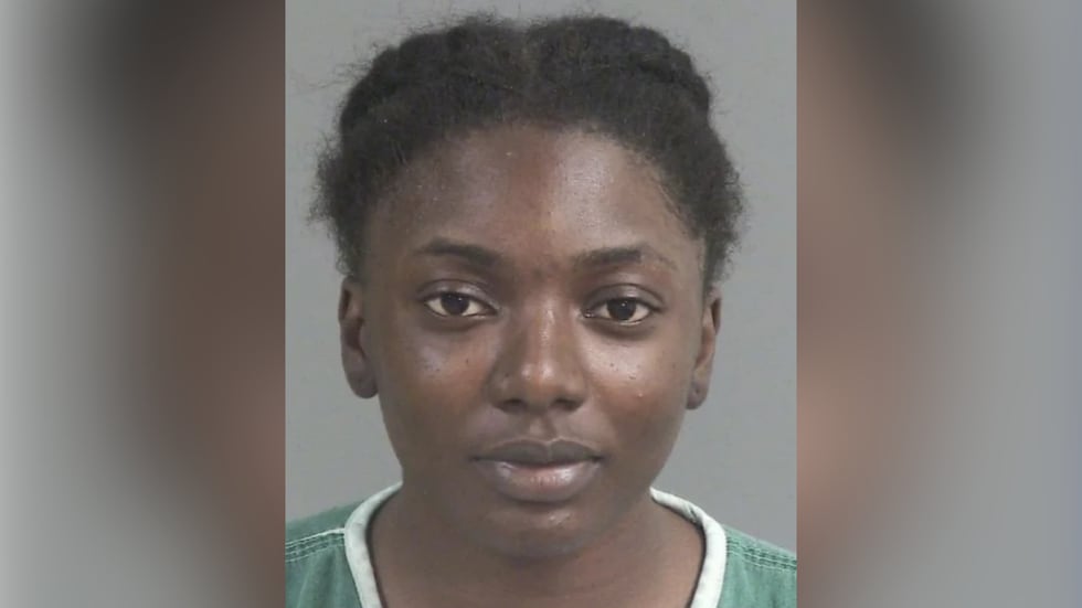 Shakira Jones, 23, is charged with failure to stop for blue lights and sirens, driving under...