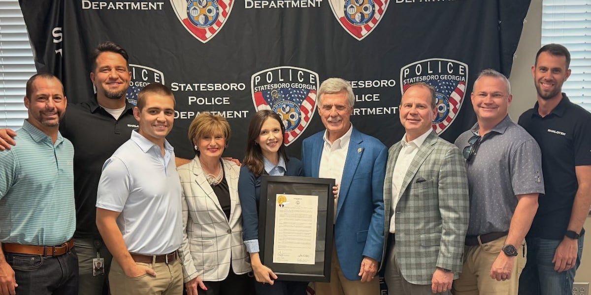 Going viral for the right reasons: Statesboro Police social media manager honored