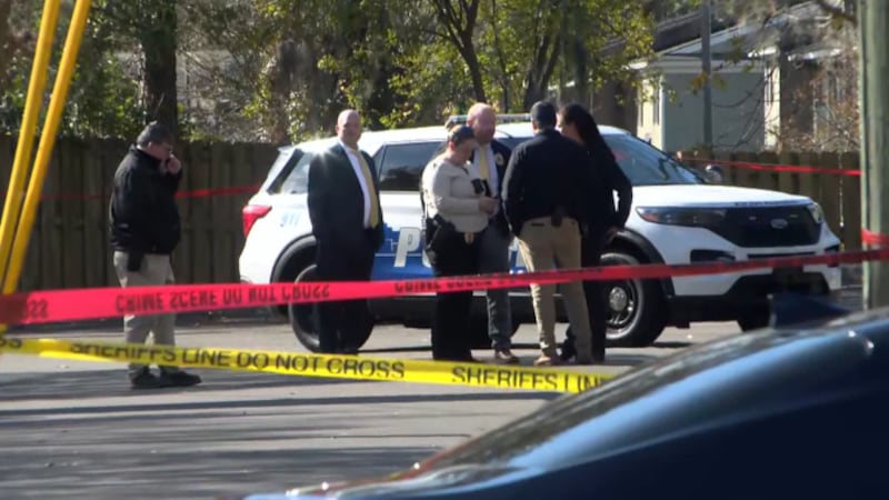 The scene at the Chu's gas station on December 3, when Tonya Sellers was shot and killed