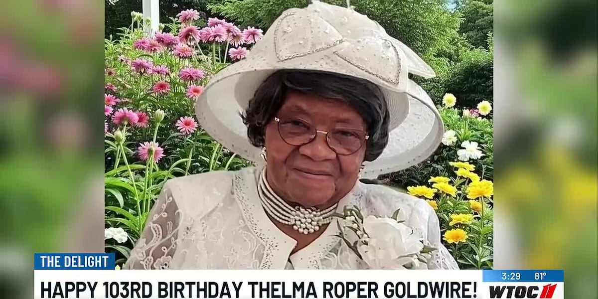 Thelma Roper Goldwire celebrates 103rd birthday