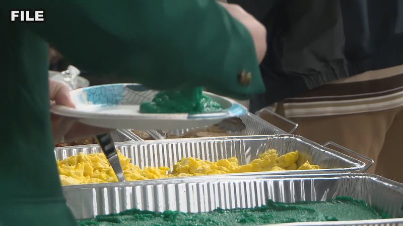 St. Patrick’s Day Parade Committee serves green breakfast at Grace House