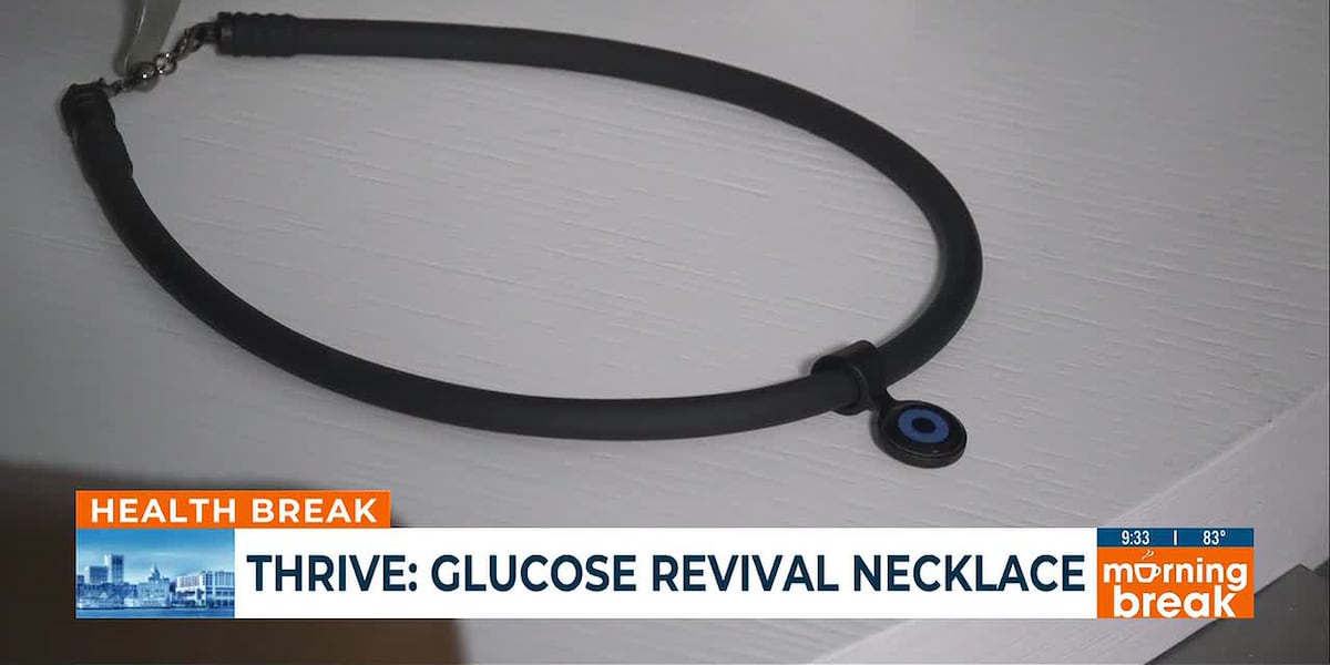 Health Break: Glennville man invents glucose necklace to help diabetics in crisis