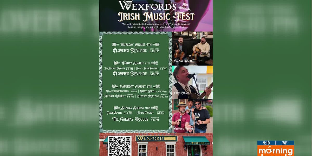 Wexford to host Irish Music Festival