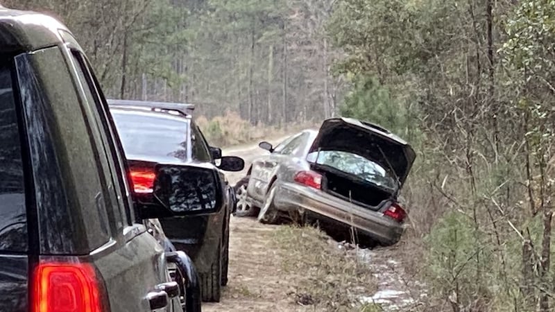 Deputies located a wrecked vehicle but have not found a missing woman.
