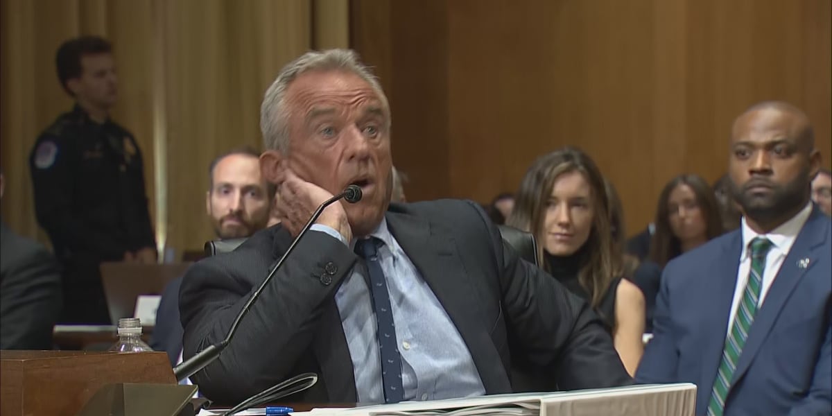 Hhs/cdc HHS Sec. RFK Jr. pressed for over three hours after recent turmoil with CDC