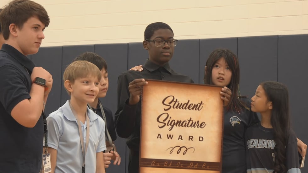 Five Chatham County schools honored for cursive writing proficiency
