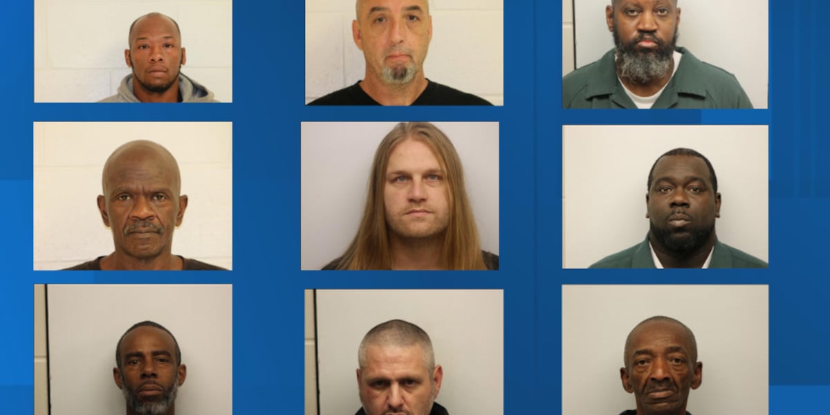 6 men arrested for failing to register as sex offenders, 5 still wanted