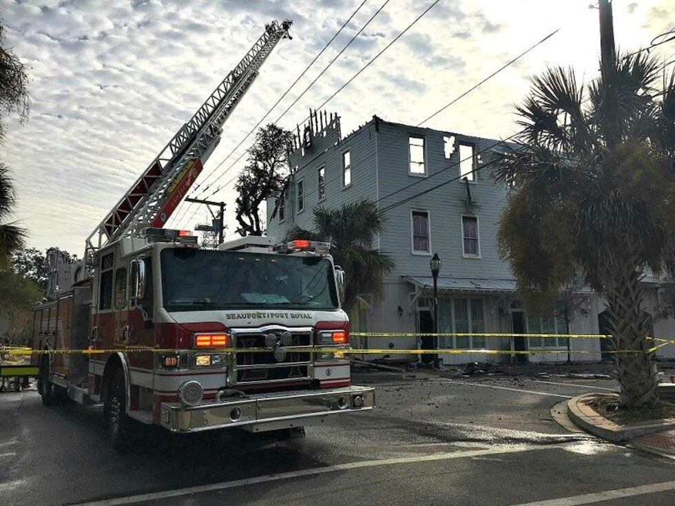 Fire destroys Black Chamber of Commerce building in Beaufort