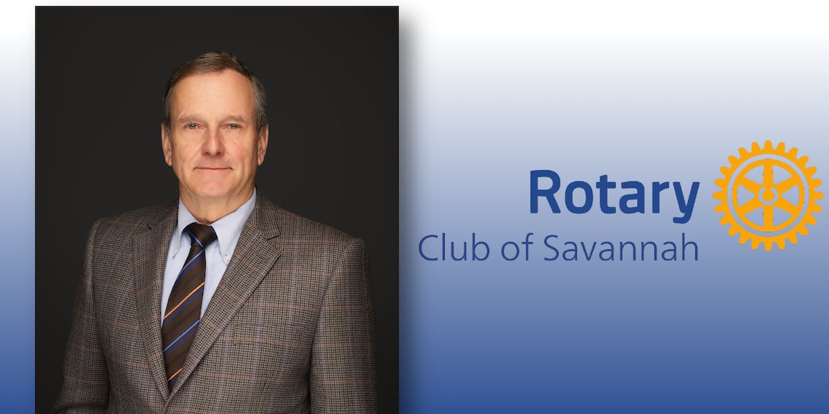 Peter Hoffman officially named Rotary Club of Savannah President at weekly luncheon