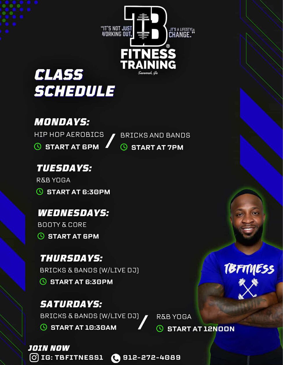 TB Fitness Schedule