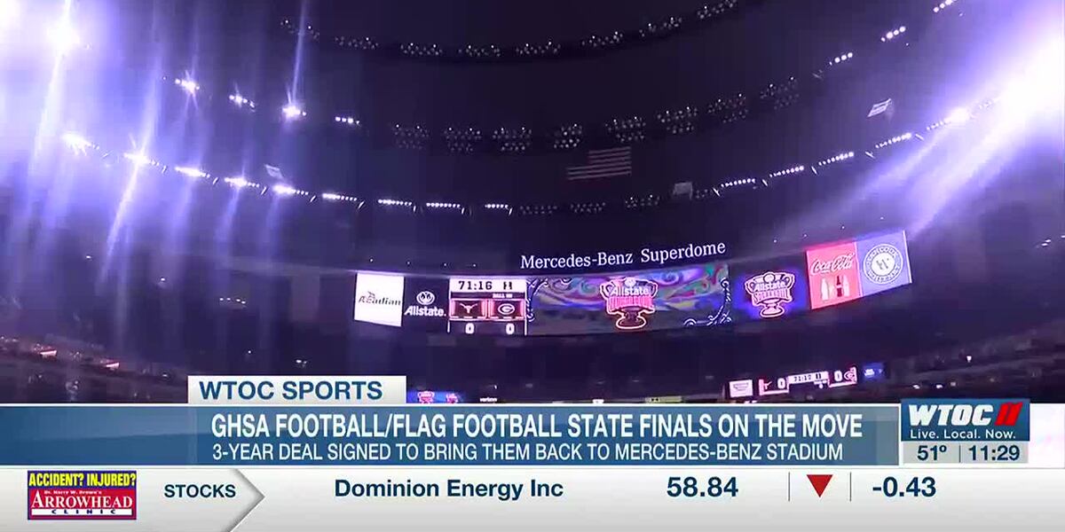 GHSA football and flag football championships on the move to Mercedes