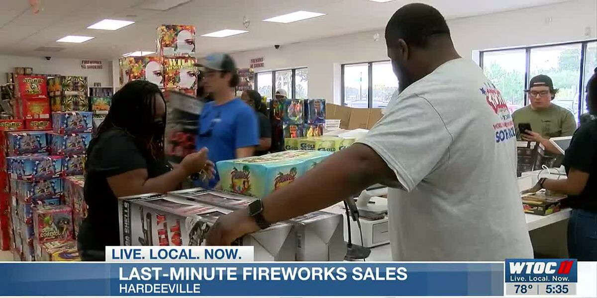 Firework Sc&tech Firework stores in South Carolina busy ahead of New Year’s celebrations