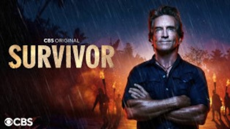 CBS provided a media image for Survivor Season 49 featuring host Jeff Probst.