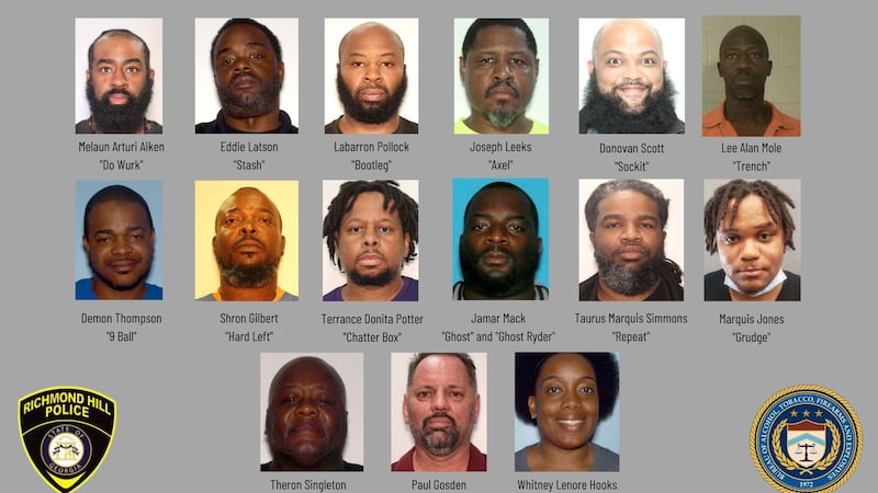 Outcast Motorcycle Gang arrests