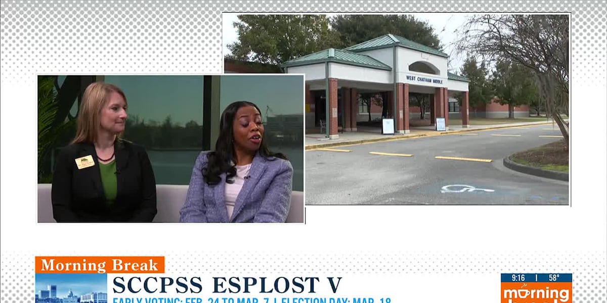 SavannahChatham County school leaders discuss ESPLOST V special election