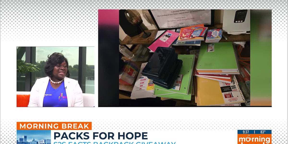 S2S non-profit hosts backpack giveaway ahead of school year