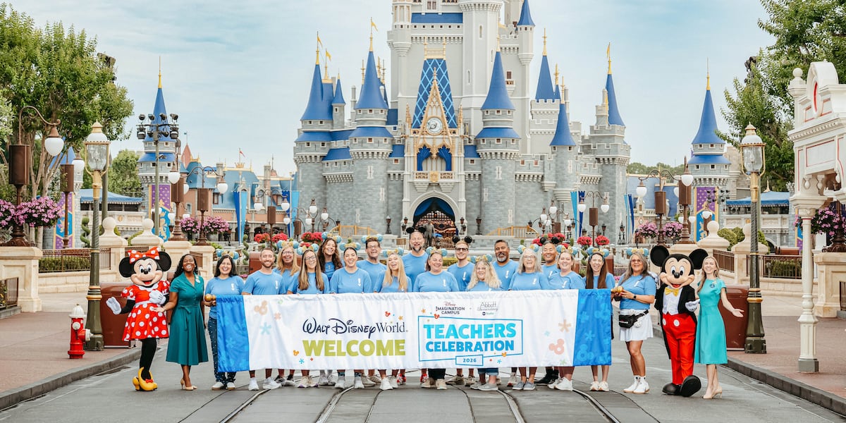 Lowcountry teacher honored at Disney World celebration