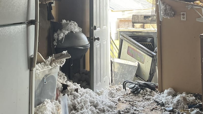 Two displaced after house fire in the 700 block of E Gwinnett St.