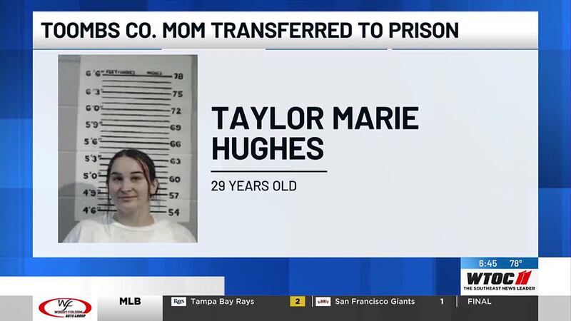 Toombs Co. mother transferred to prison
