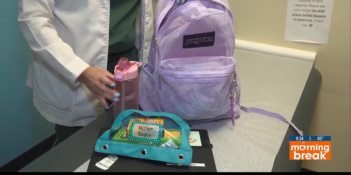 Health Break: Avoiding ‘heavy backpack syndrome'