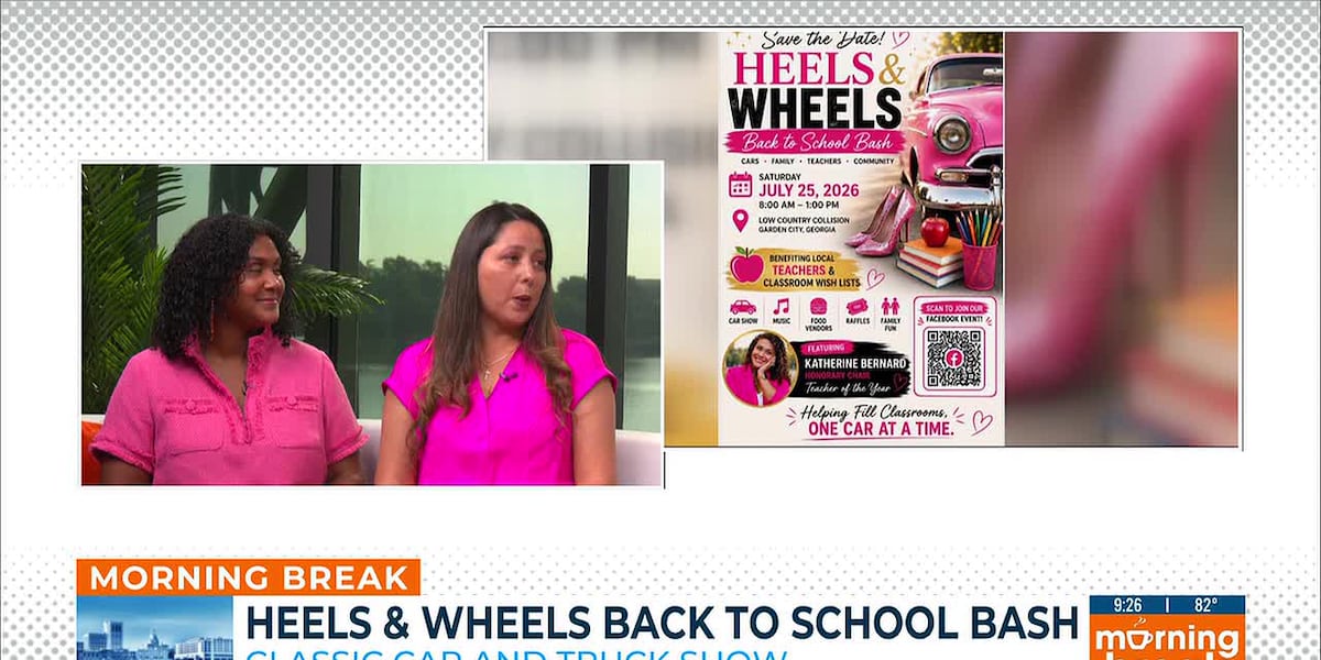 Heels & Wheels back-to-school event to provide classroom supplies