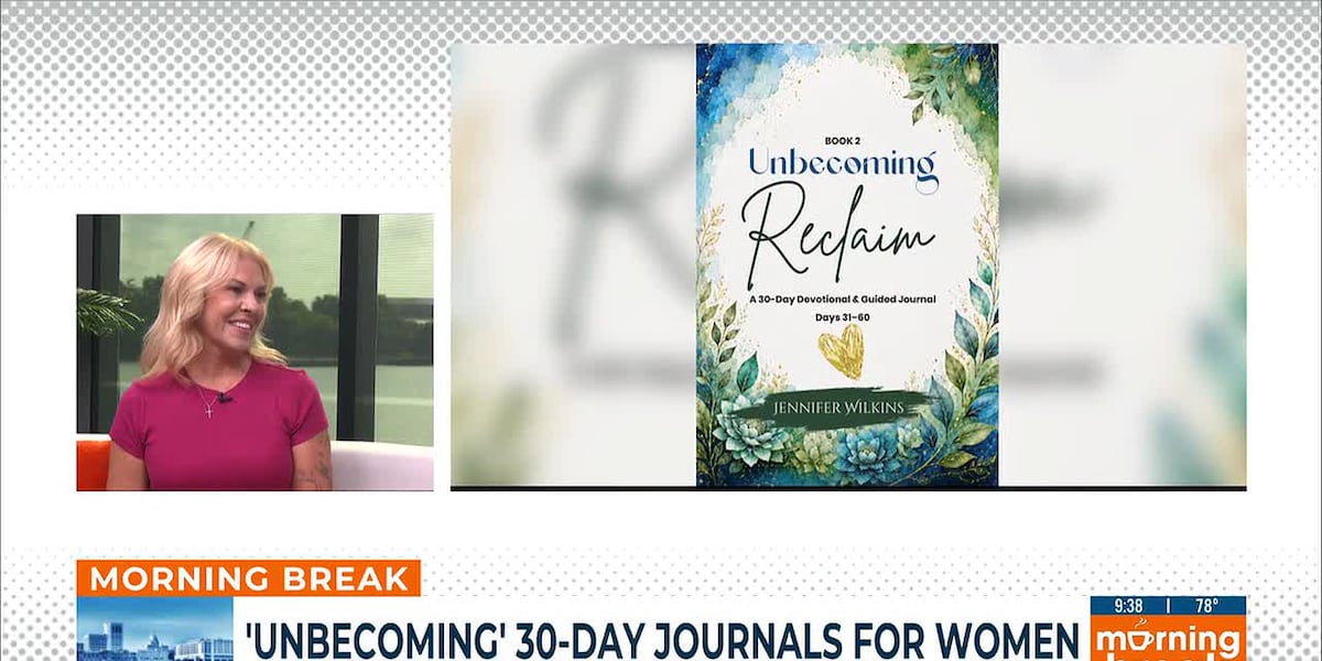 Savannah woman's 90-day journal series helps women reclaim identity