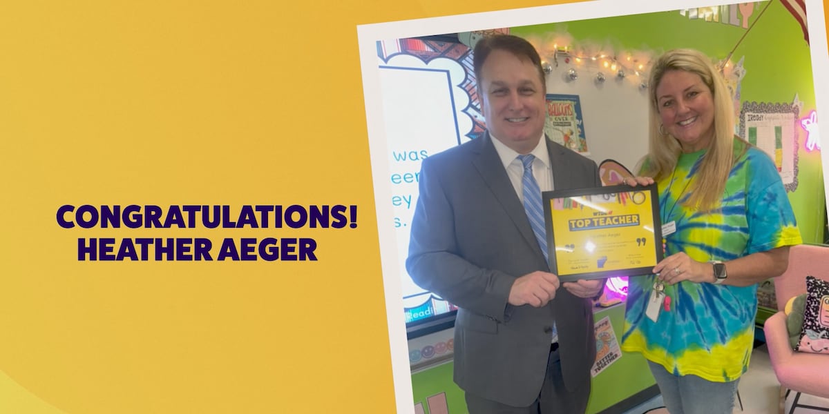 WTOC Top Teacher Heather Aeger Wtoc top teacher heather aeger