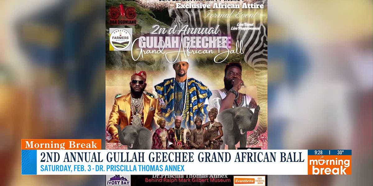 2nd Annual Gullah Geechee African Ball happening in February
