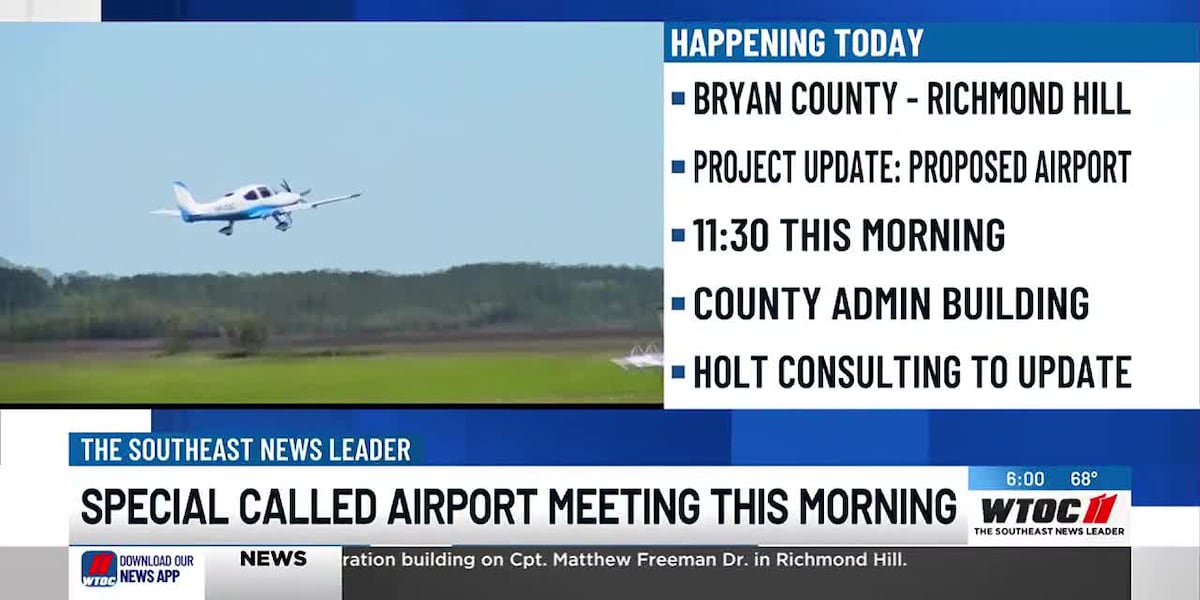 Bryan Co Bryan Co., Richmond Hill leaders to hold special meeting on proposed ...