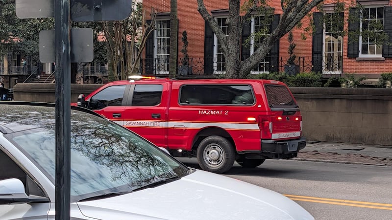 Savannah Fire, Police on scene at Bull Street