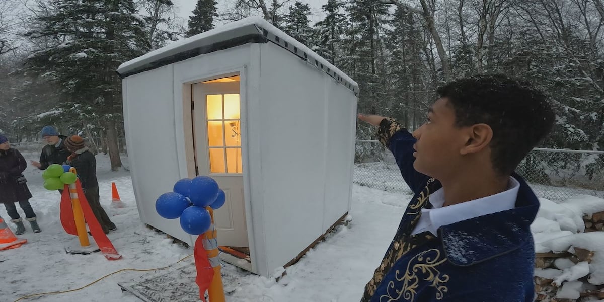 7th grade students design and build tiny home for the homeless 7th grade students design and build tiny home for the homeless