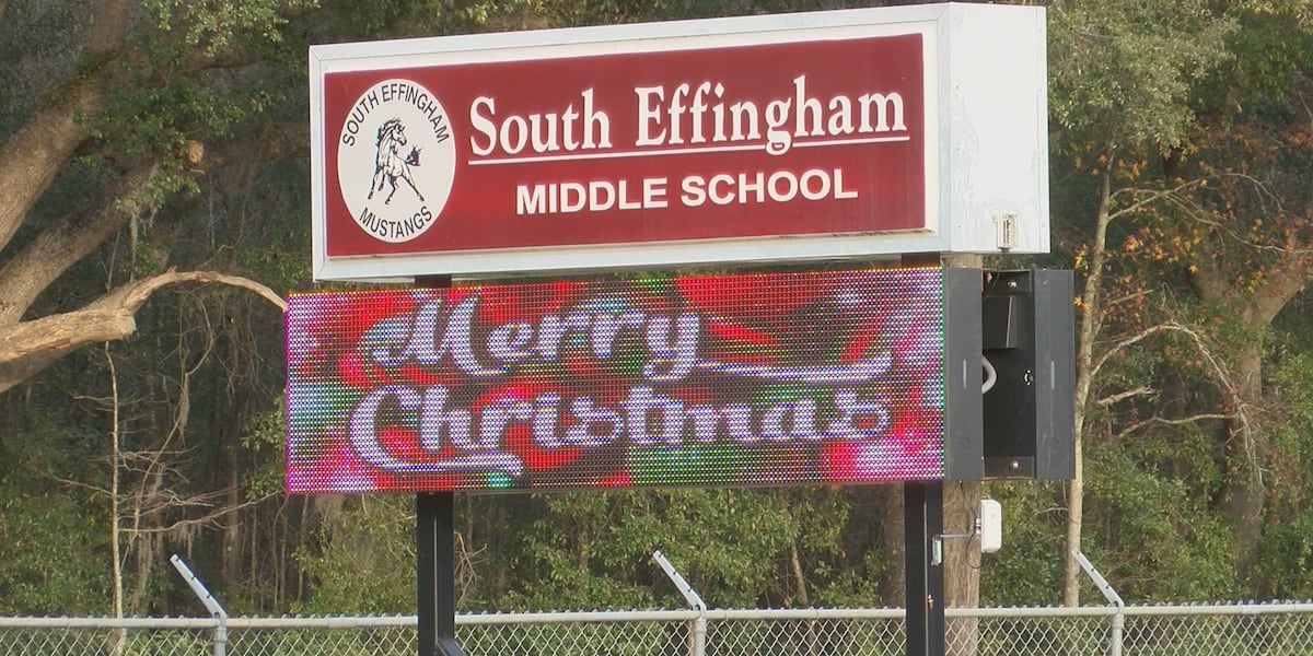 Anonymous donor pays off all of South Effingham Middle School lunch debts