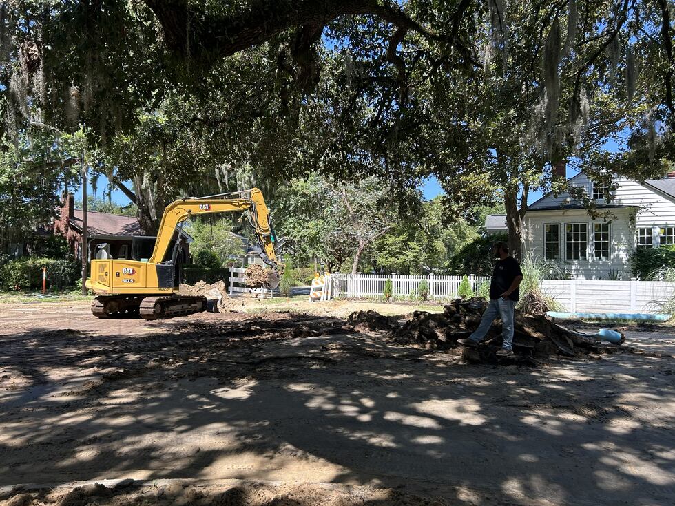 Sinkhole on Bee Road