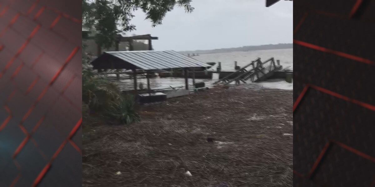 Shellman Bluff Fish Camp Shellman Fish Camp in McIntosh County recovering from Hurricane Irma