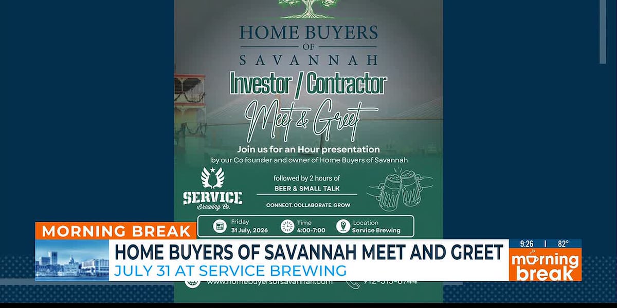 Home Buyers of Savannah to host meet and greet at Service Brewing