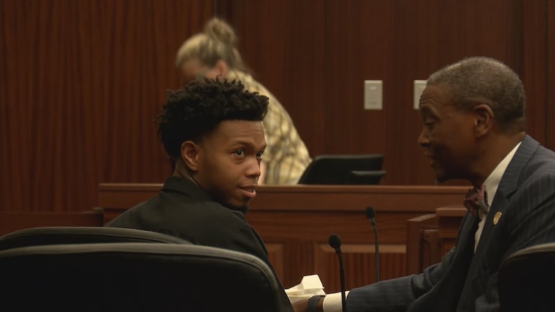 Marquis Porter, 23, on Jury Selection day