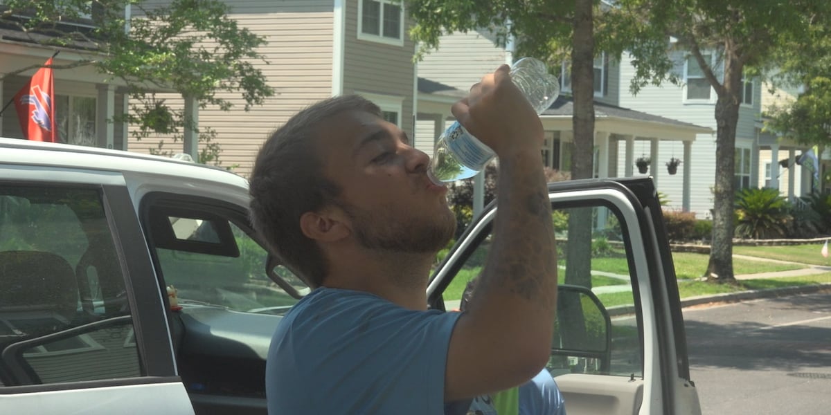 Lowcountry workers battle triple-digit heat with water, shade, and a little grit