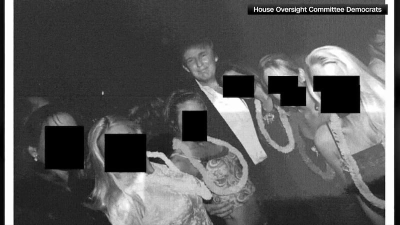 House Democrats released a selection of photos from the estate of Jeffrey Epstein, including...