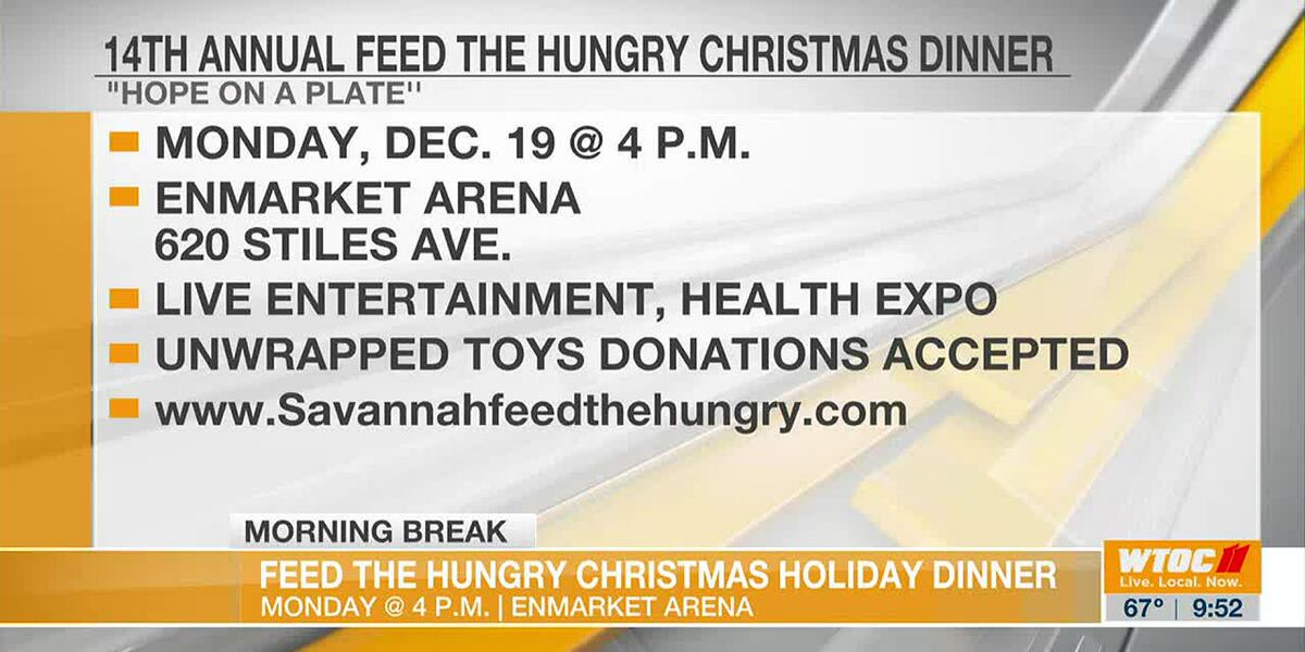 Feed the Hungry Christmas holiday dinner