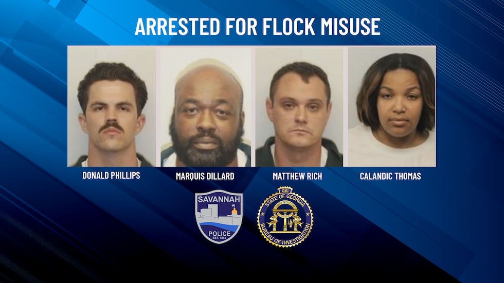 The four employees arrested are 48-year-old Marquis Dillard, 23-year-old Donald Phillips,...