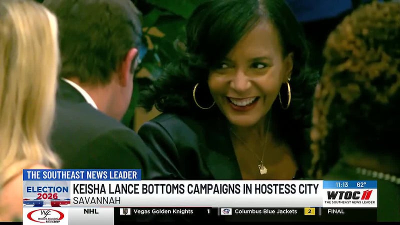 Bottoms campaigns in Savannah, urges voters to get out and vote