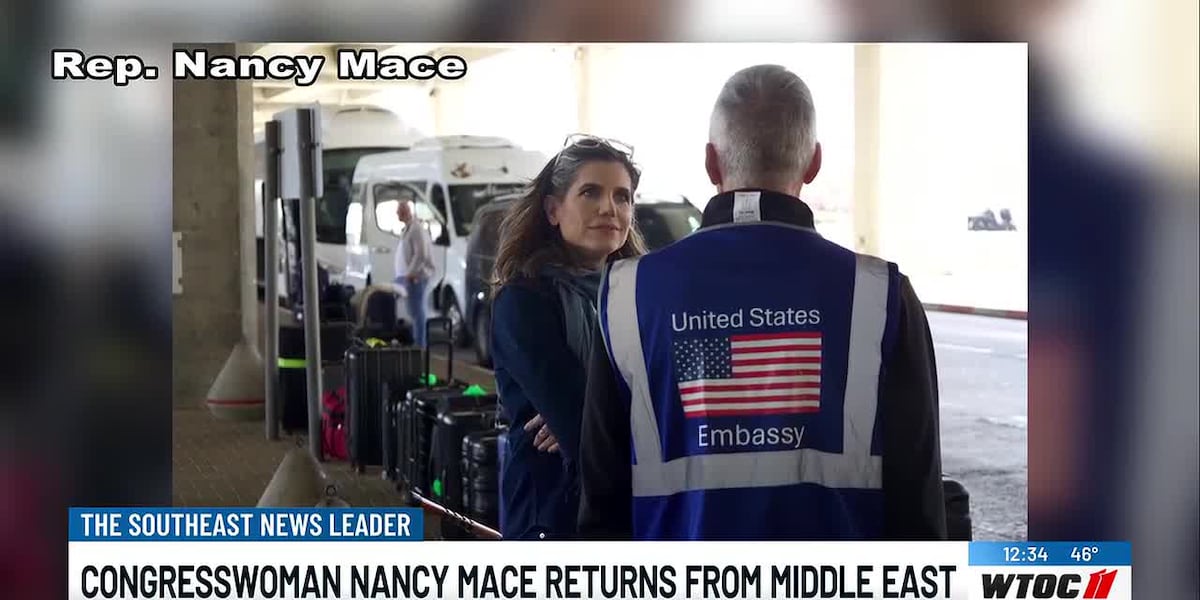 Rep. Nancy Mace discusses evacuation efforts, WTOC